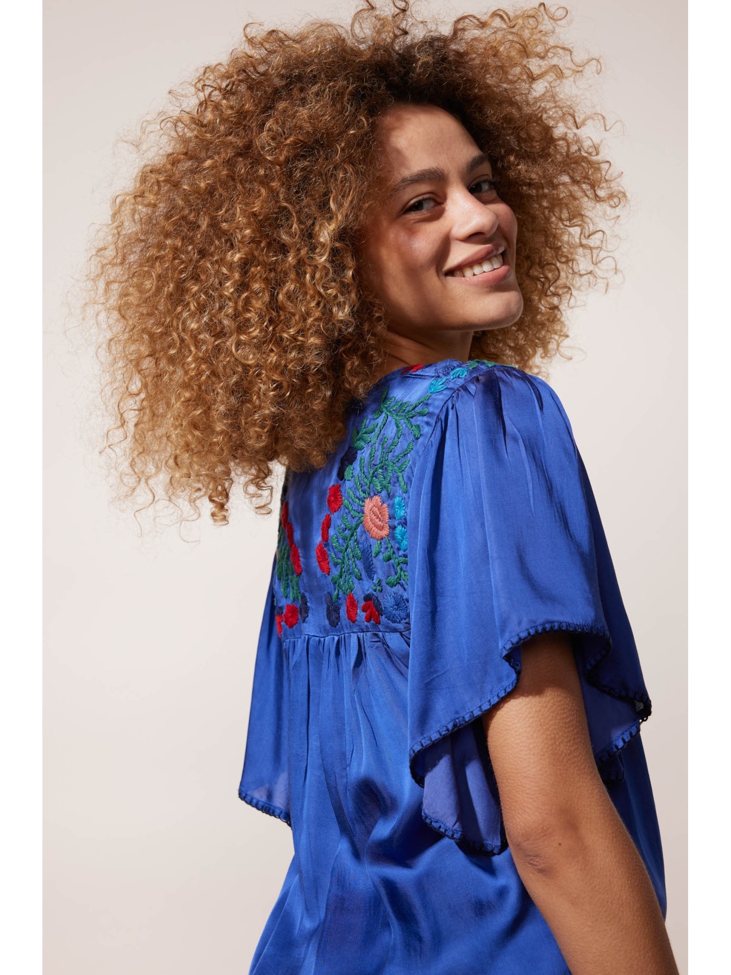 Blouse Heyjoud Bleu
