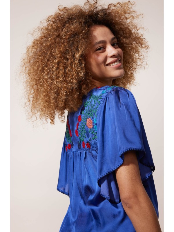 Blouse Heyjoud Bleu