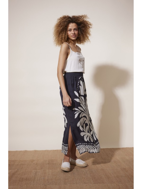 Jupe Loumya navy