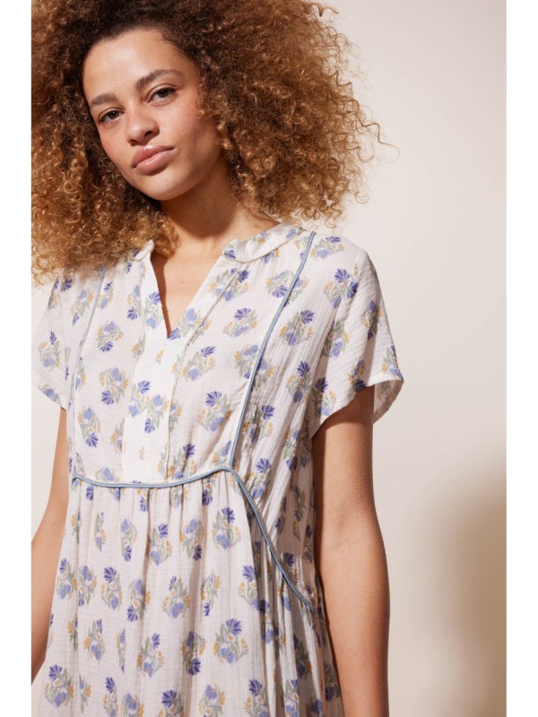 Robe courte Manny Écru