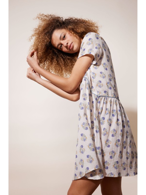 Robe courte Manny Écru