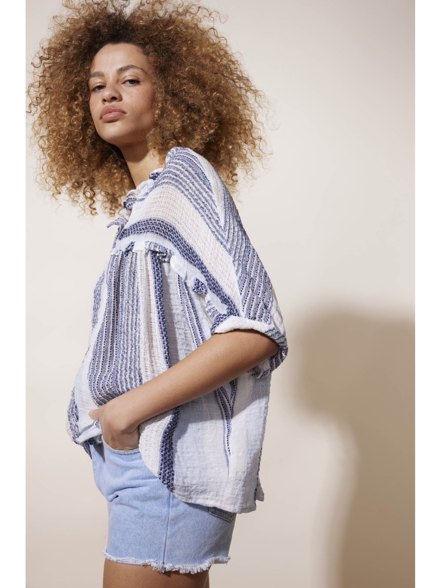 Blouse manches courtes Naomi
