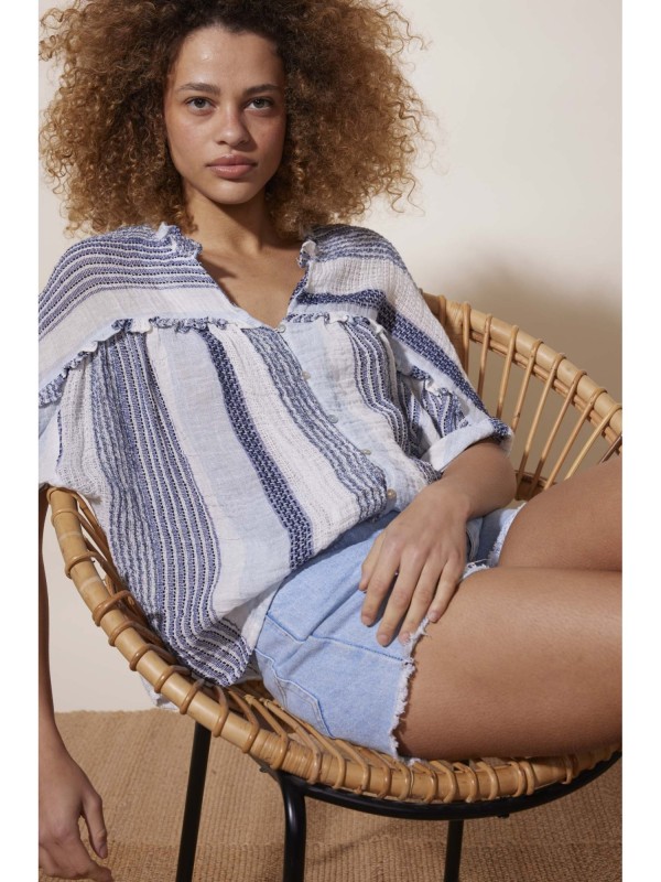 Blouse manches courtes Naomi