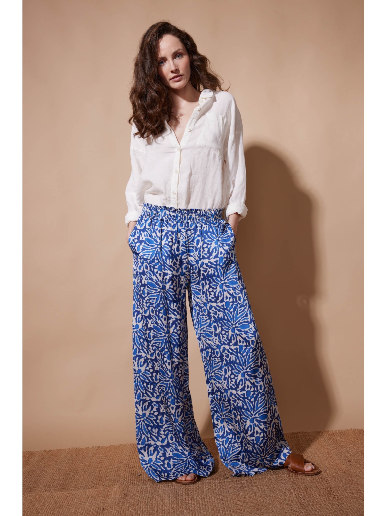 Pantalon Samira Mud Bleu