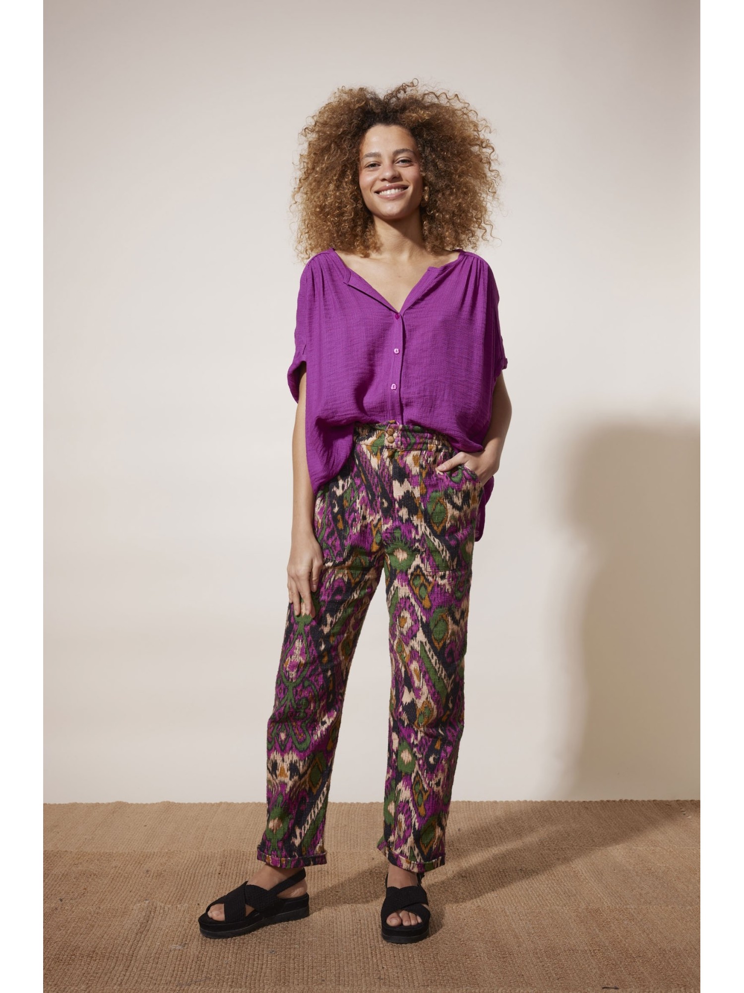 Pantalon Sylvy Noir