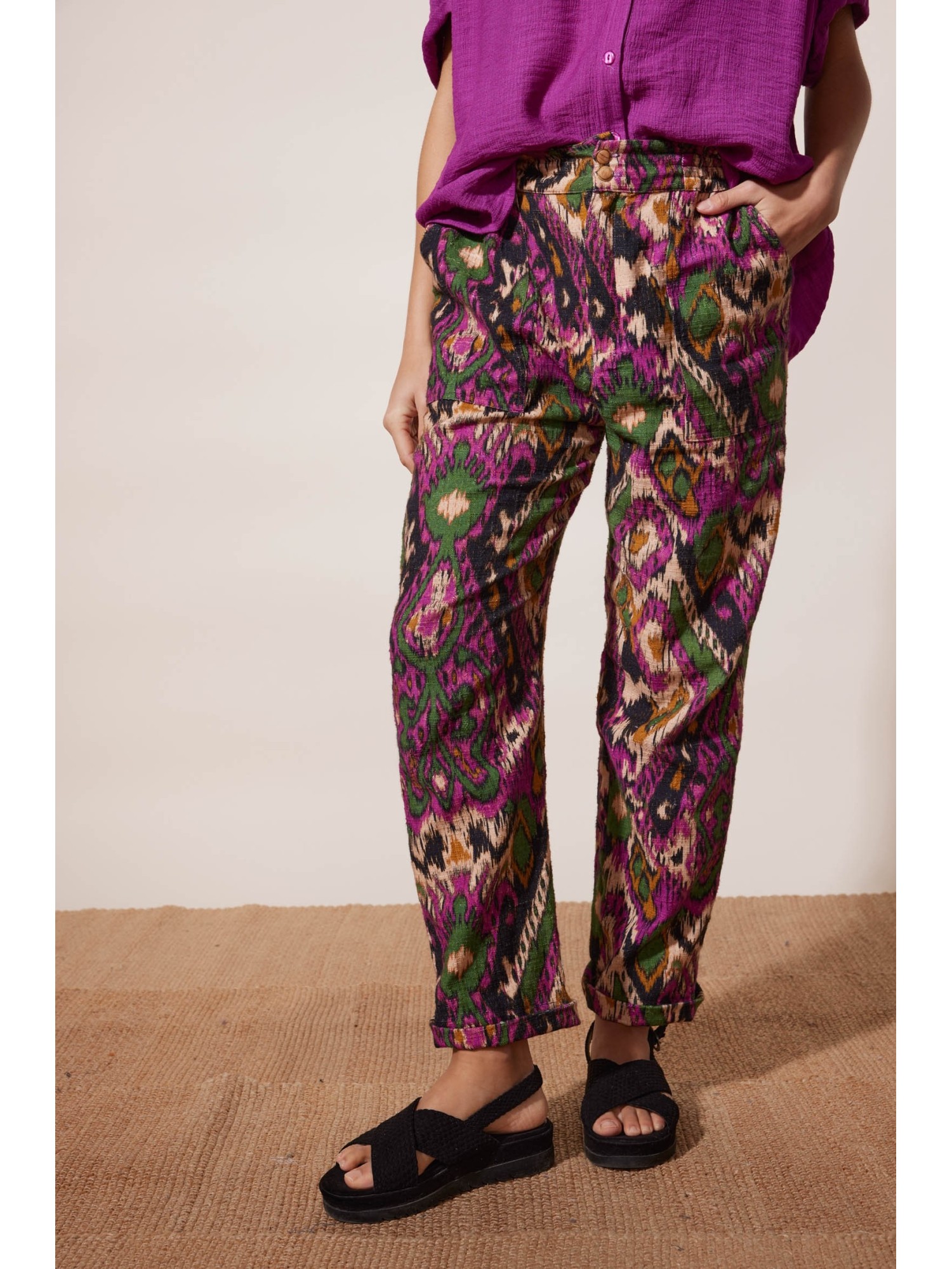 Pantalon Sylvy Noir