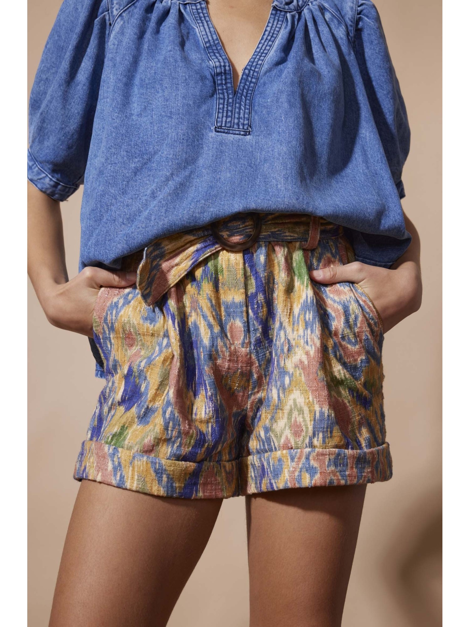 Short Shilene Bleu