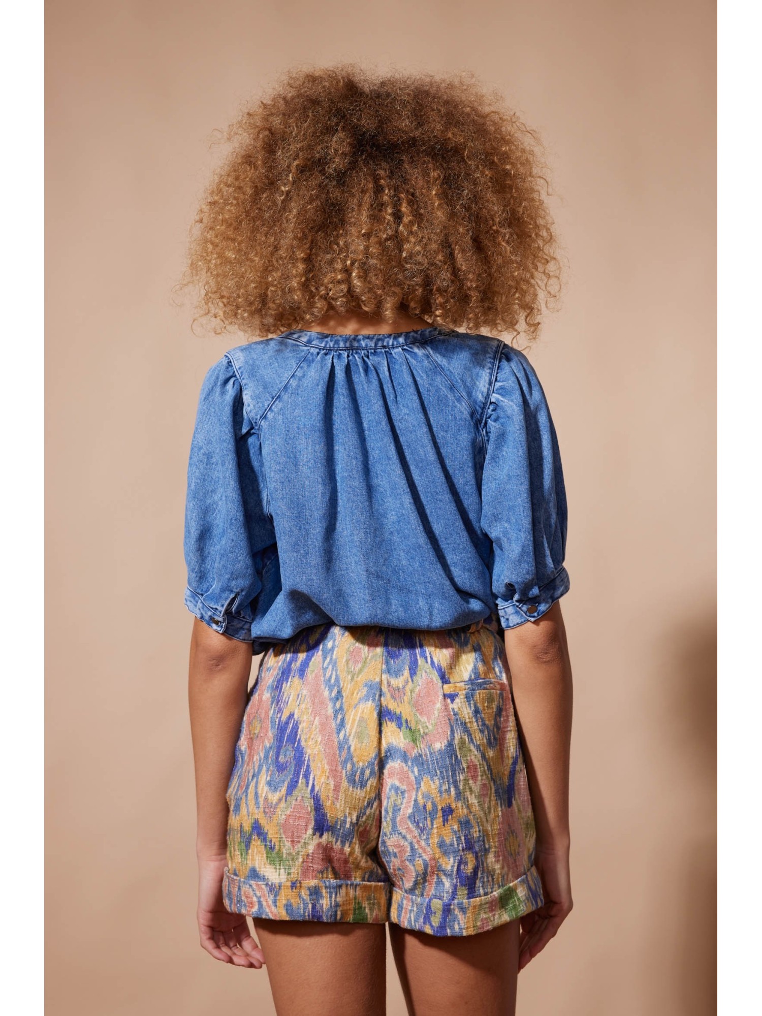 Short Shilene Bleu