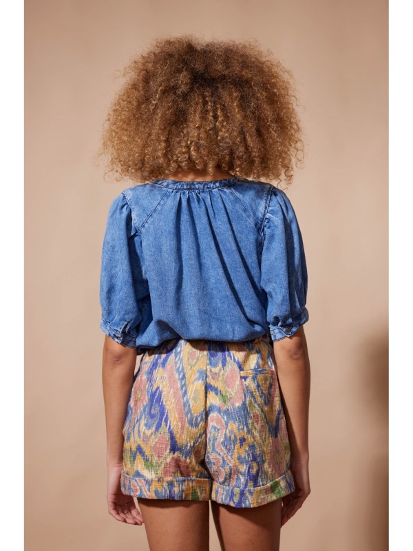 Short Shilene Bleu