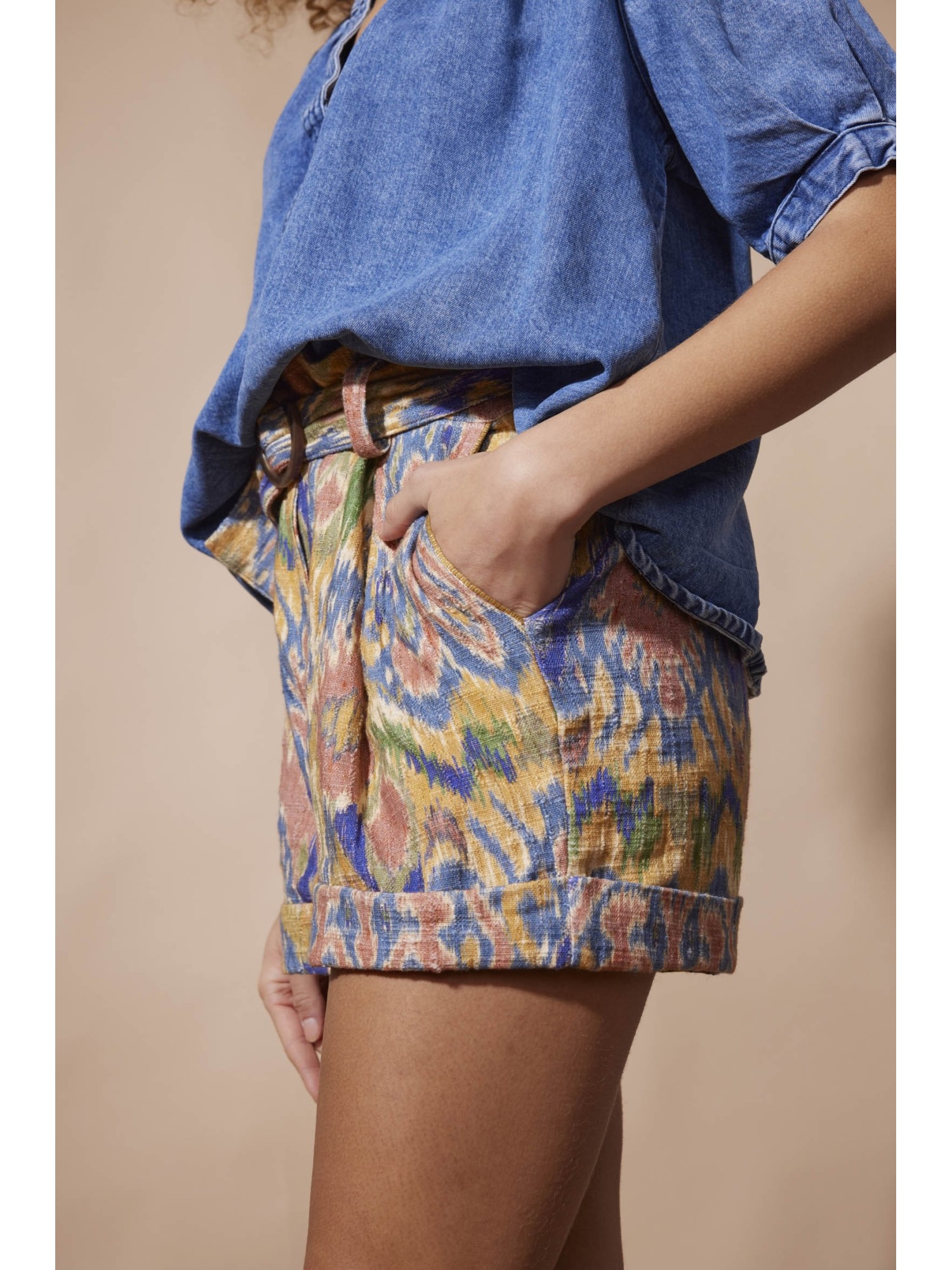 Short Shilene Bleu