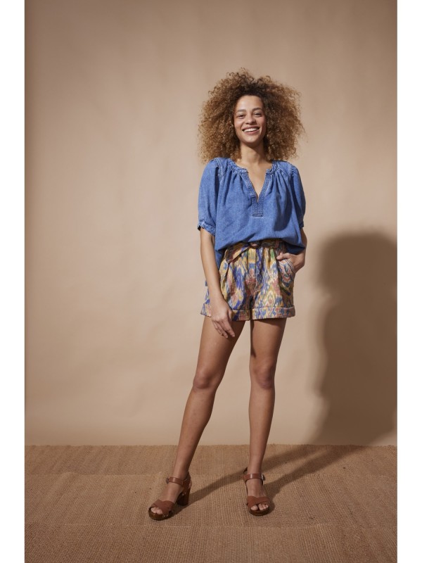 Short Shilene Bleu