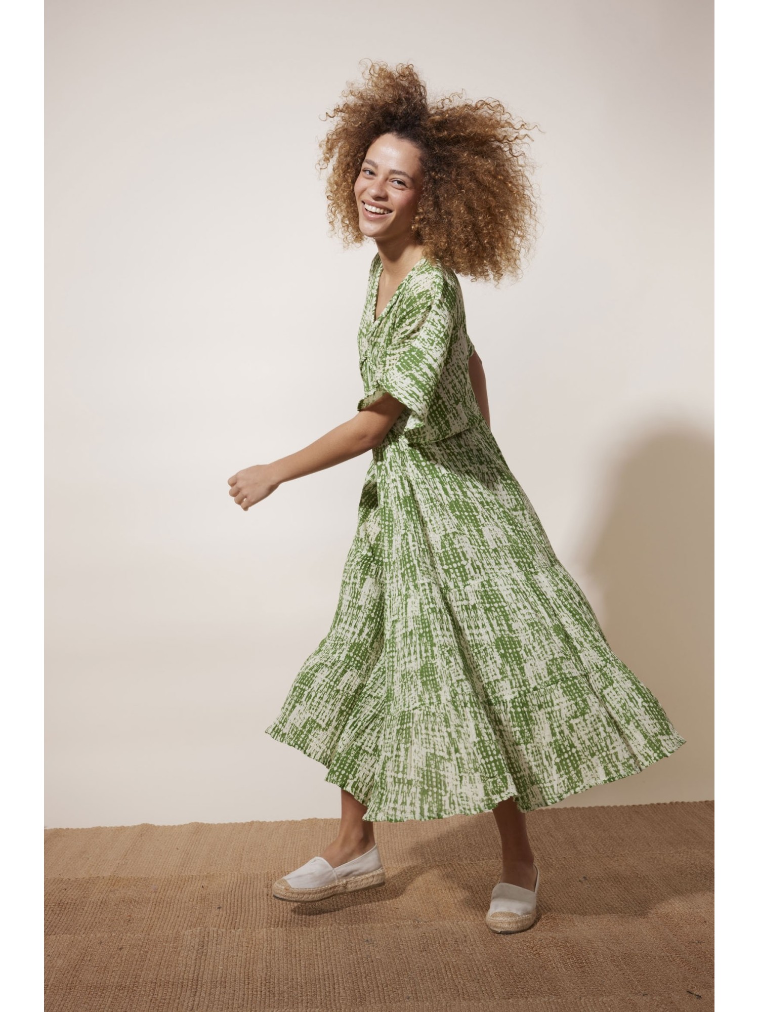 Robe Varenne Vert