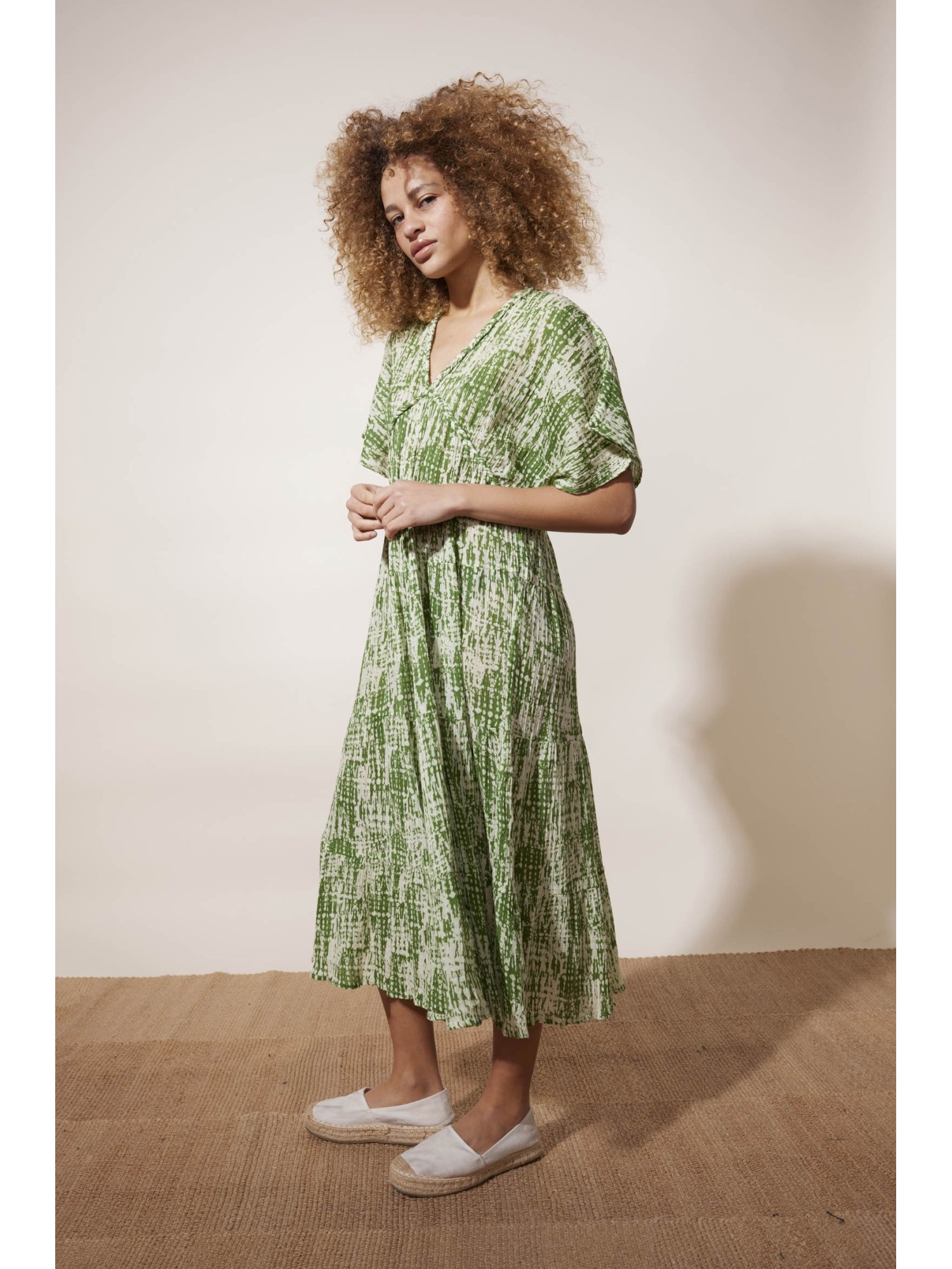 Robe Varenne Vert